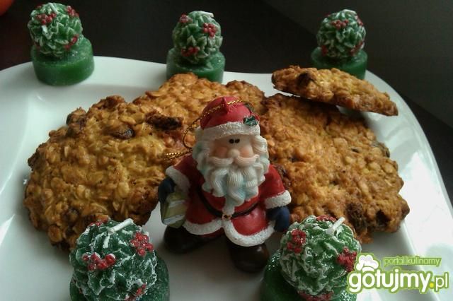 Ciasteczka owsiane z bakaliami