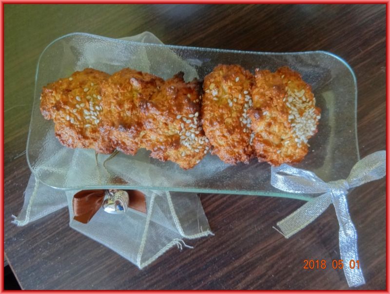 Ciasteczka owsiane z masłem orzechowym