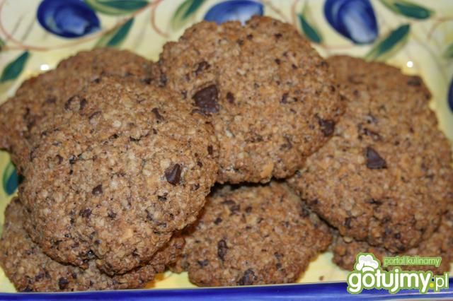 Ciasteczka owsiane z migdałami  Ciasteczka owsiane z migdałami