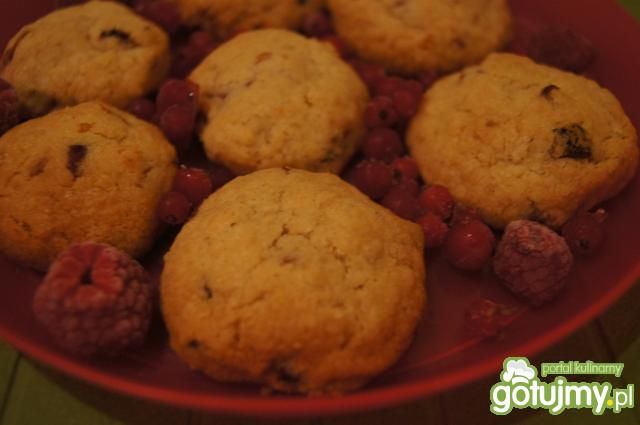 Ciasteczka owsiane z suszonymi owocami