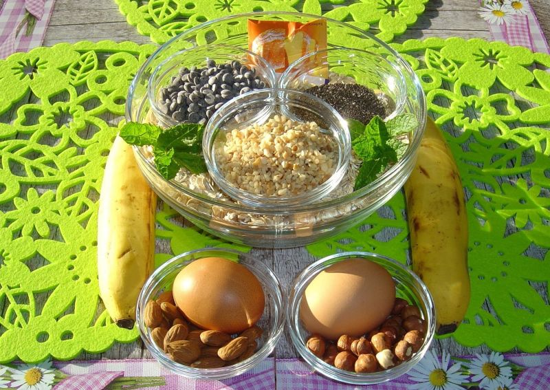 Ciasteczka owsiano - bananowe z czekoladą Ciasteczka owsiano - bananowe z czekoladą