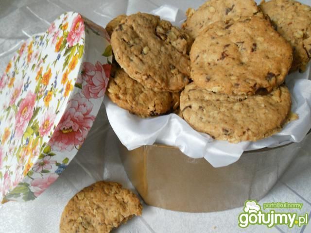 Ciasteczka owsiano-czekoladowe