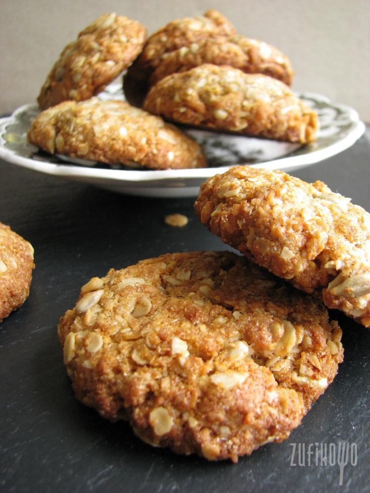 Ciasteczka owsiano-kokosowe Anzac