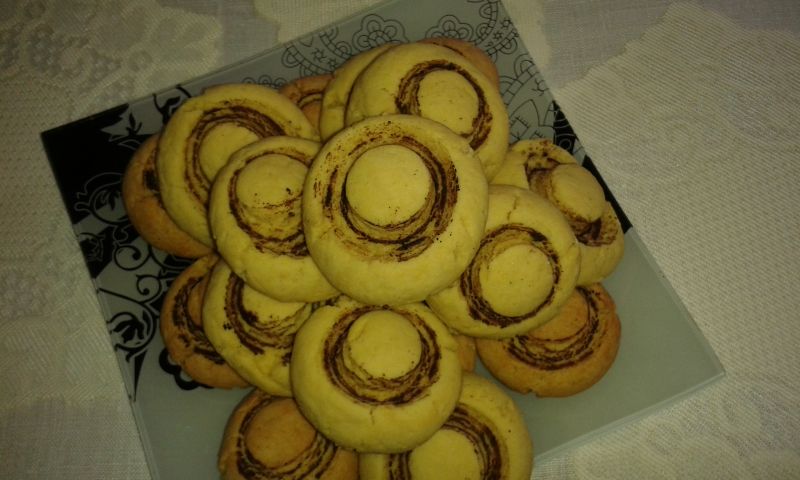 Ciasteczka pieczarki