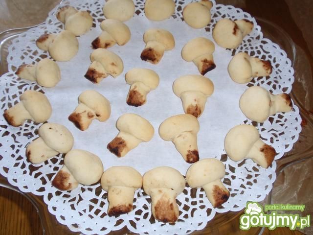 ciasteczka pieczarki ciasteczka pieczarki