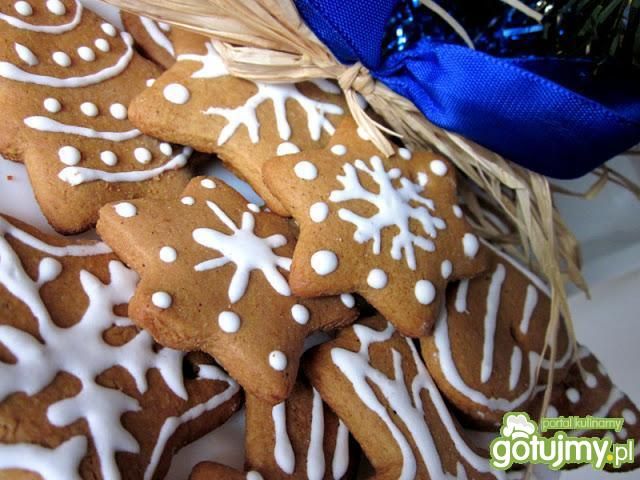 Ciasteczka piernikowe z migdałami Ciasteczka piernikowe z migdałami