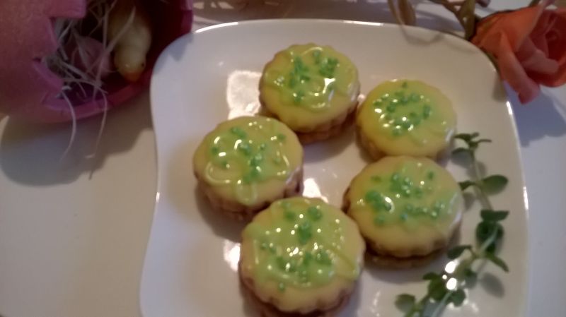 Ciasteczka przekładane -wielkanocne