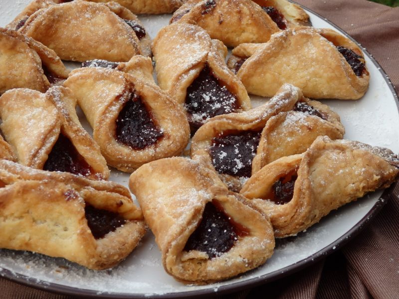 Ciasteczka serowe z marmoladą