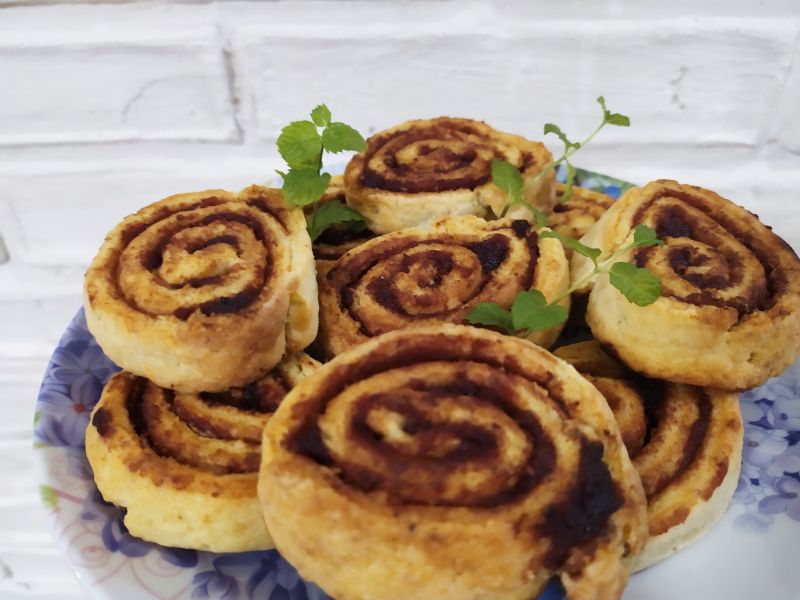 Ciasteczka serowe z marmoladą