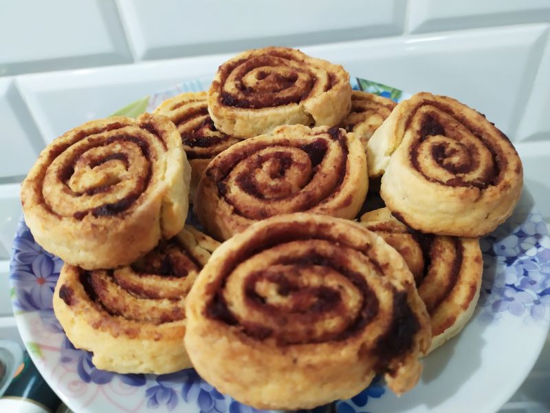 Ciasteczka serowe z marmoladą