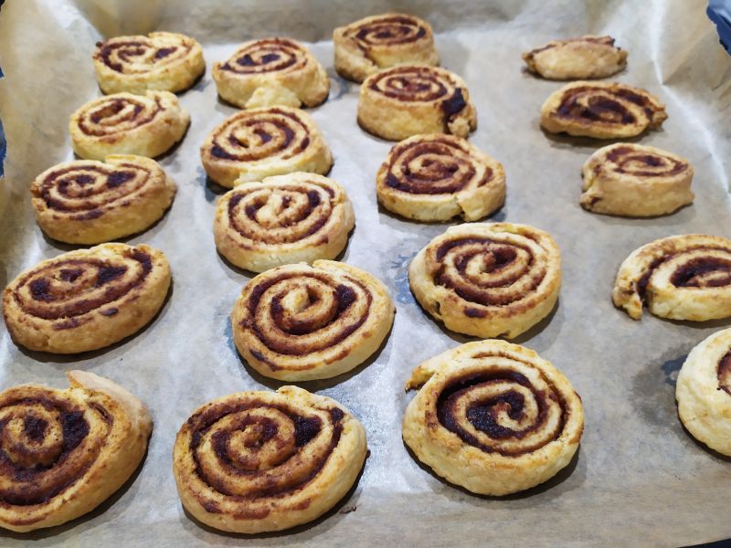 Ciasteczka serowe z marmoladą