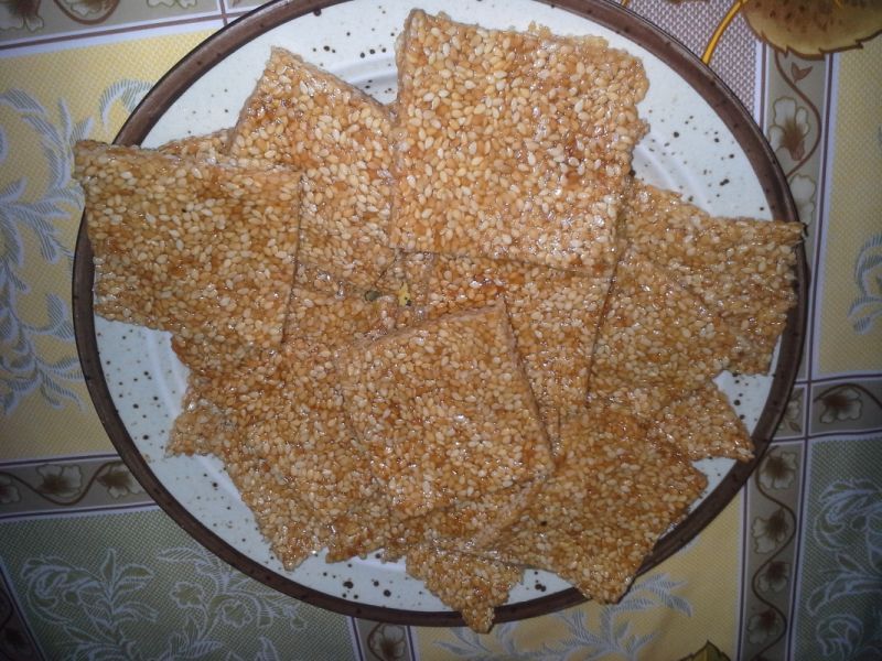 Ciasteczka sezamki Ciasteczka sezamki