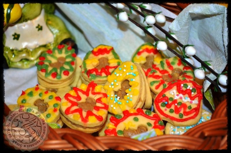 Ciasteczka -słodkie pisanki  Ciasteczka -słodkie pisanki