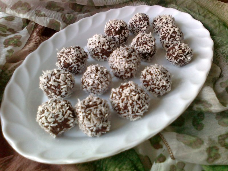 Ciasteczka trufle z alkoholem Ciasteczka trufle z alkoholem