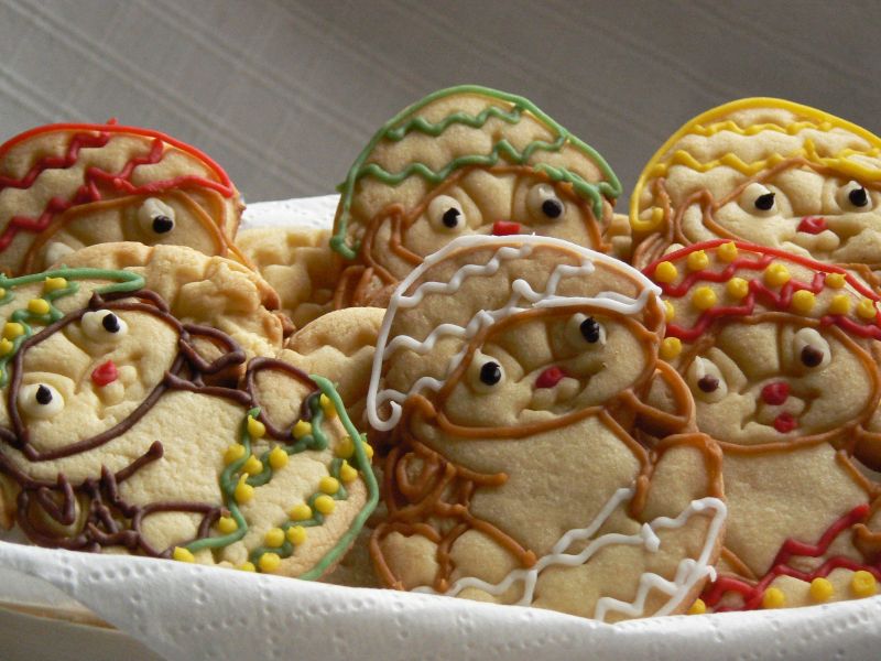 Ciasteczka wielkanocne zajączki