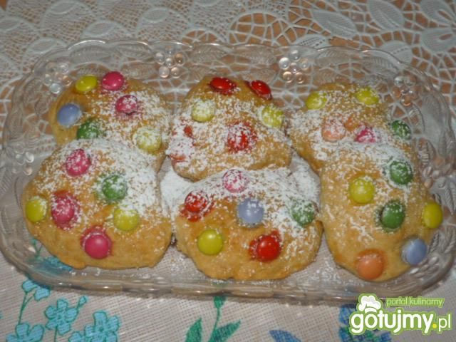 Ciasteczka z cukierkami Ciasteczka z cukierkami
