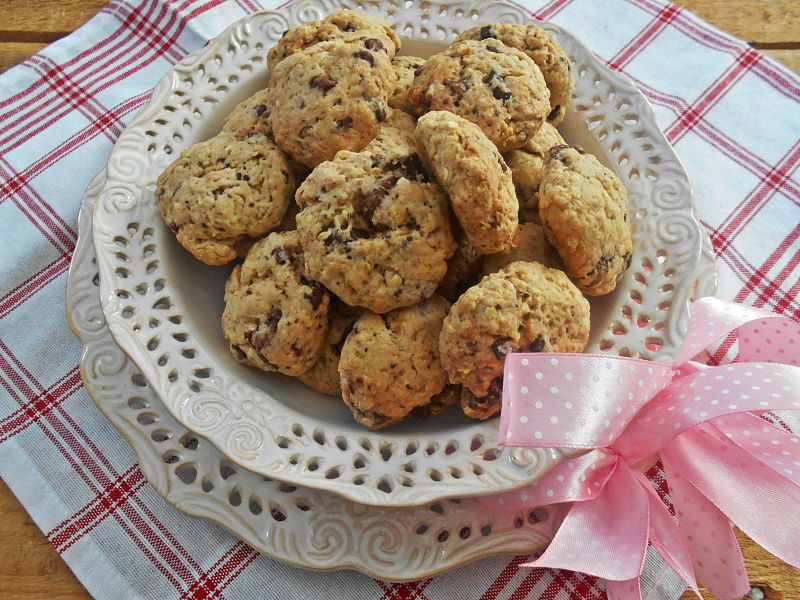 Ciasteczka z cukinią i czekoladą