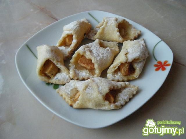Ciasteczka z jabłkami w piwnym cieście Ciasteczka z jabłkami w piwnym cieście
