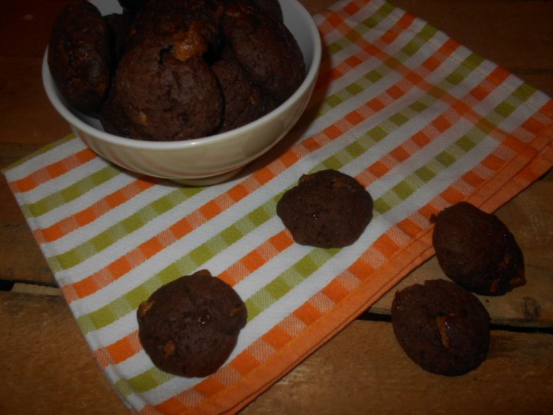 Ciasteczka z kaszą jaglaną i czekoladą