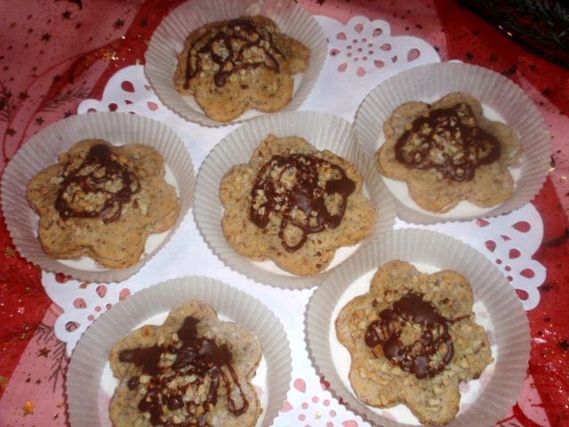 Ciasteczka  z kaszy gryczanej z orzechami