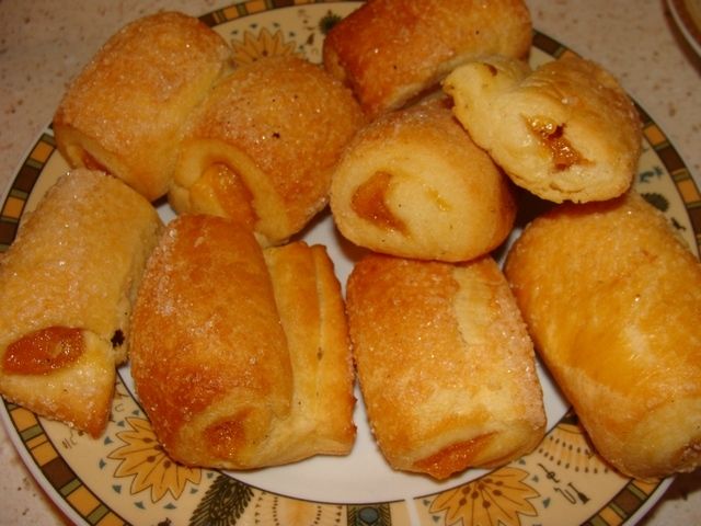 Ciasteczka z konfiturą morelową i imbirem Ciasteczka z konfiturą morelową i imbirem