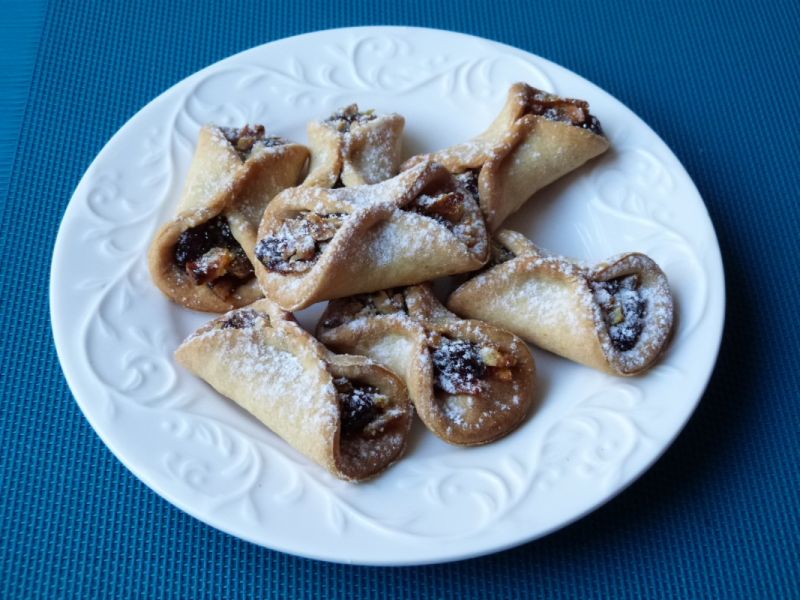 Ciasteczka z marmoladą różaną Ciasteczka z marmoladą różaną