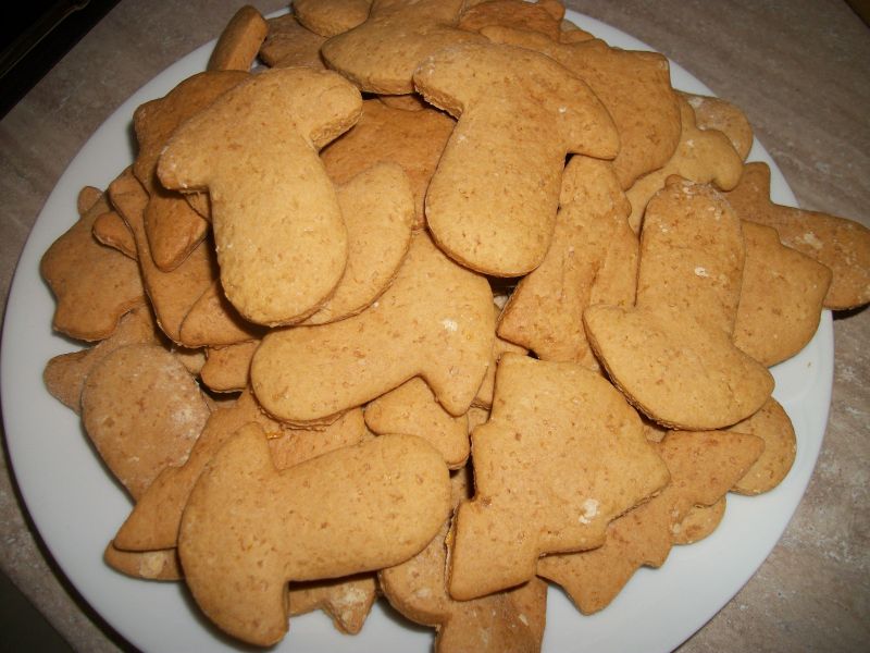 Ciasteczka z miodem, cytryną i imbirem Ciasteczka z miodem, cytryną i imbirem