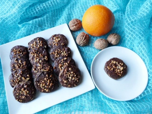 Ciasteczka z musli i orzechami