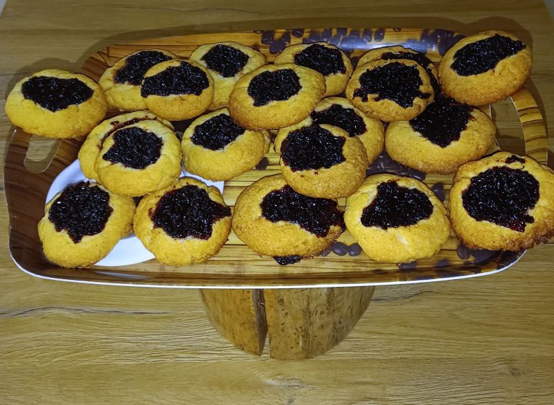 Ciasteczka z oczkiem z dżemu Ciasteczka z oczkiem z dżemu