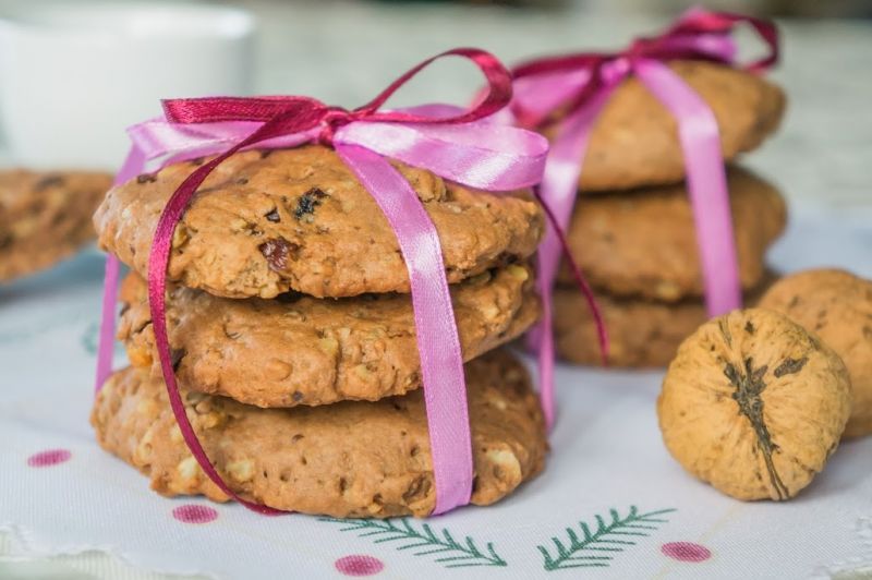 Ciasteczka  z orzechami włoskimi