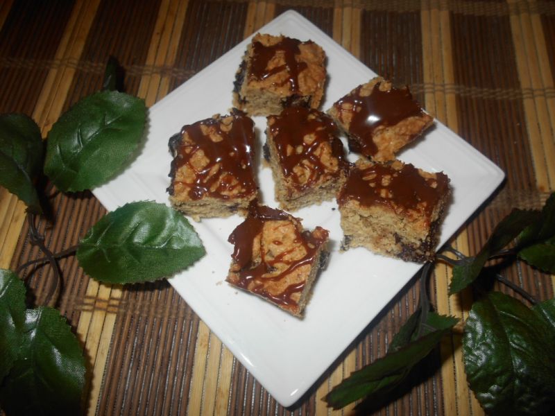 Ciasteczka z płatkami i czekoladą Ciasteczka z płatkami i czekoladą