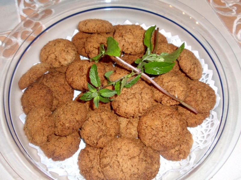 Ciasteczka z płatków jaglanych Ciasteczka z płatków jaglanych