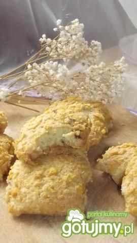 Ciasteczka z płatków kukurydzianych i pi Ciasteczka z płatków kukurydzianych i pi