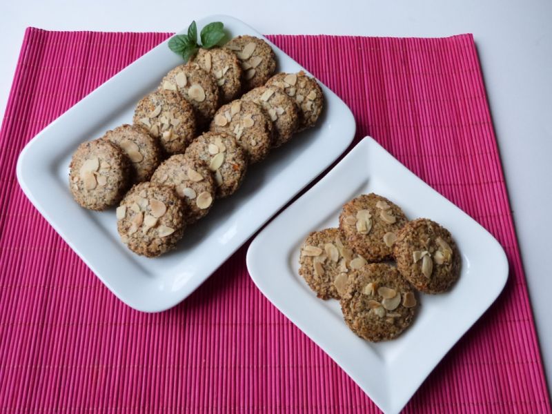 Ciasteczka z płatków owsianych z makiem