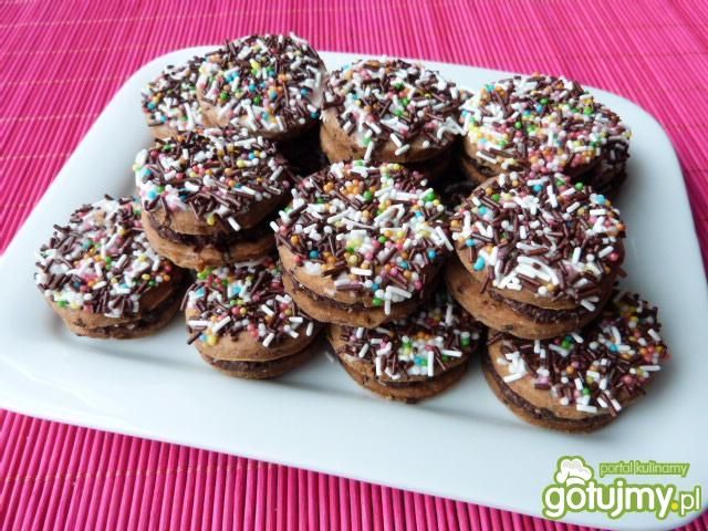 Ciasteczka z posypką czekoladową