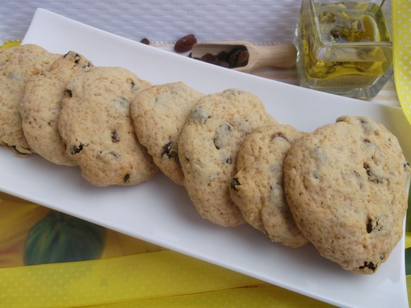 Ciasteczka z rodzynkami 