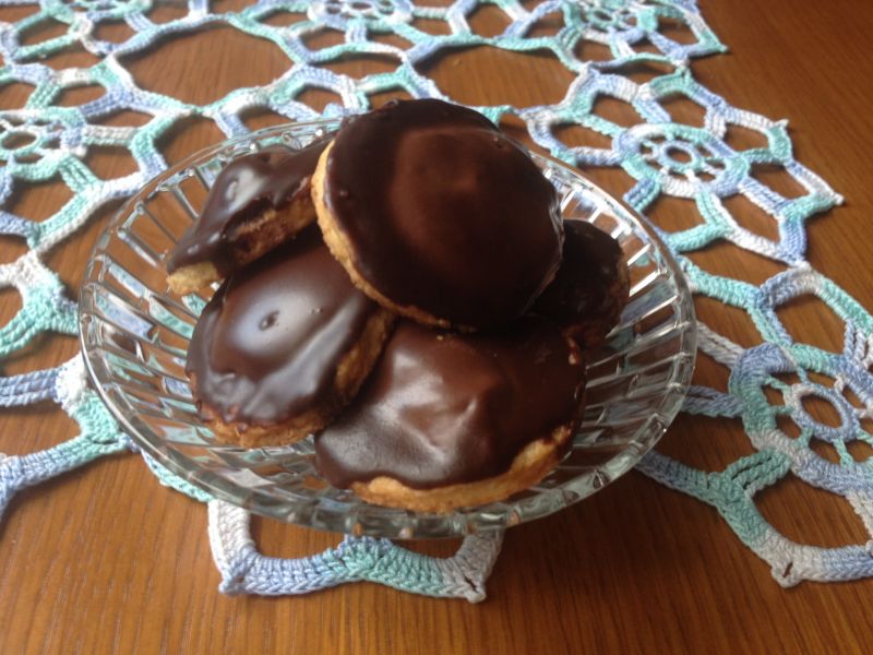 Ciasteczka z "szampańską" galaretką Ciasteczka z "szampańską" galaretką