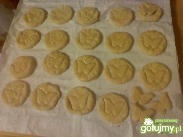 Ciasteczka z ucieranego ciasta Ciasteczka z ucieranego ciasta