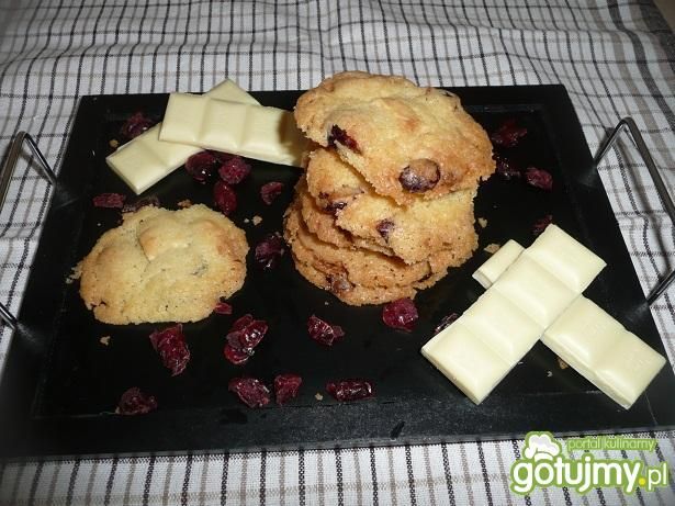 Ciasteczka z żurawiną