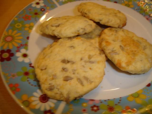 Ciasteczka ze słonecznikiem. Ciasteczka ze słonecznikiem.