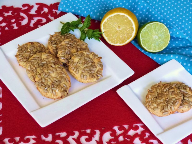 Ciasteczka ze słonecznikiem