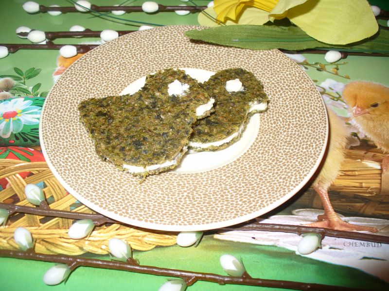 Ciasteczka ze szpinakiem Ciasteczka ze szpinakiem