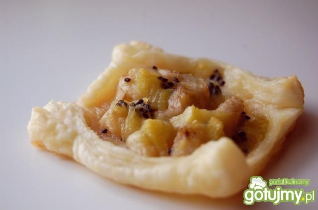 ciasteczko francuskie z owocami