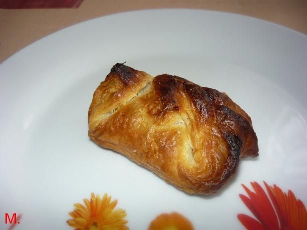 Ciastka francuskie z białą czekoladą