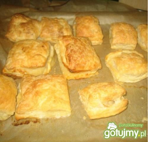 Ciastka francuskie z jabłkami
