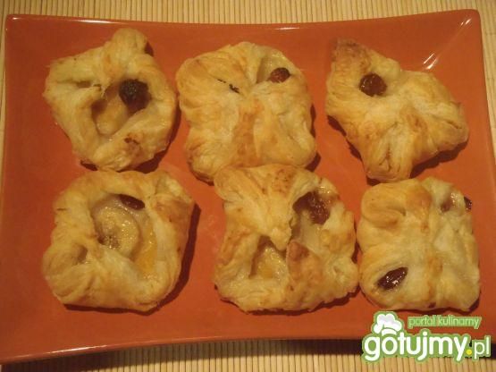 Ciastka francuskie z owocami 2