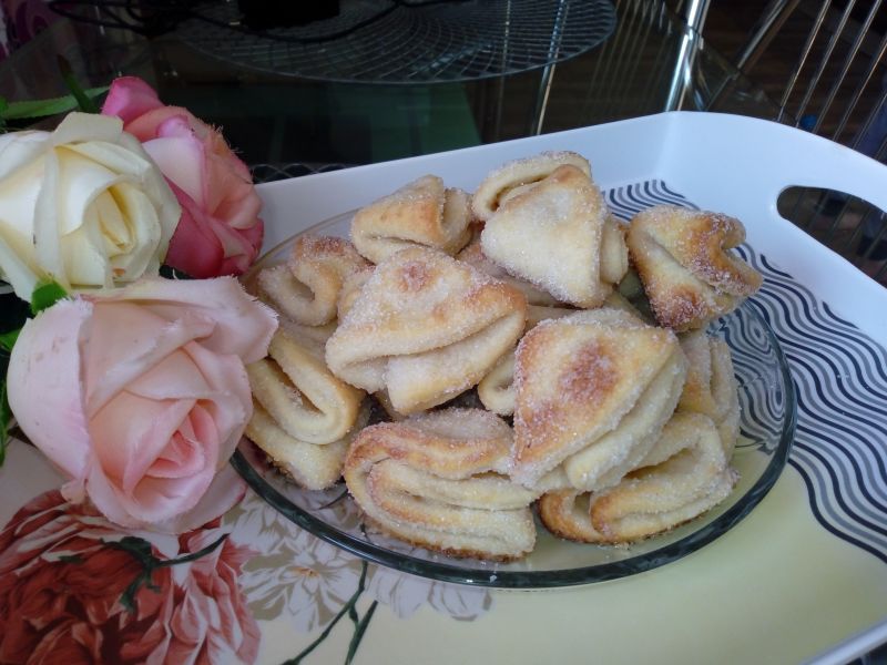 Ciastka gęsie łapki 