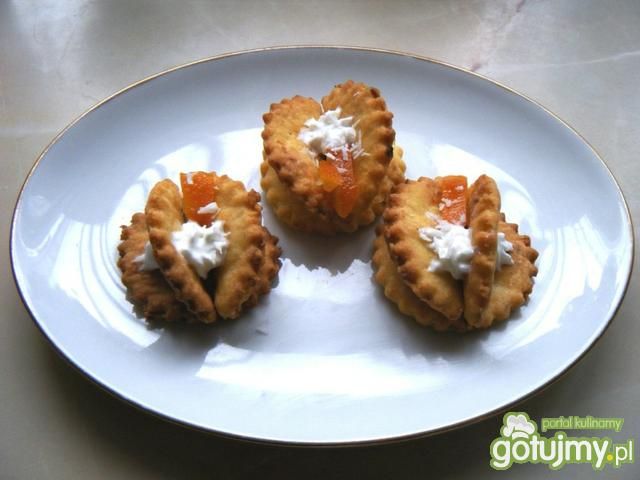 Ciastka kokosowe motylki