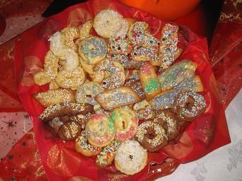 Ciastka krecone przez maszynke