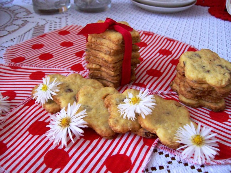 Ciastka o smaku orzechów laskowych  Ciastka o smaku orzechów laskowych